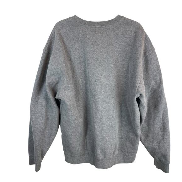 Stoney Clover Lane Homecoming Cotton Crew Neck Pullover Sweatshirt Gray Large - Picture 6 of 6